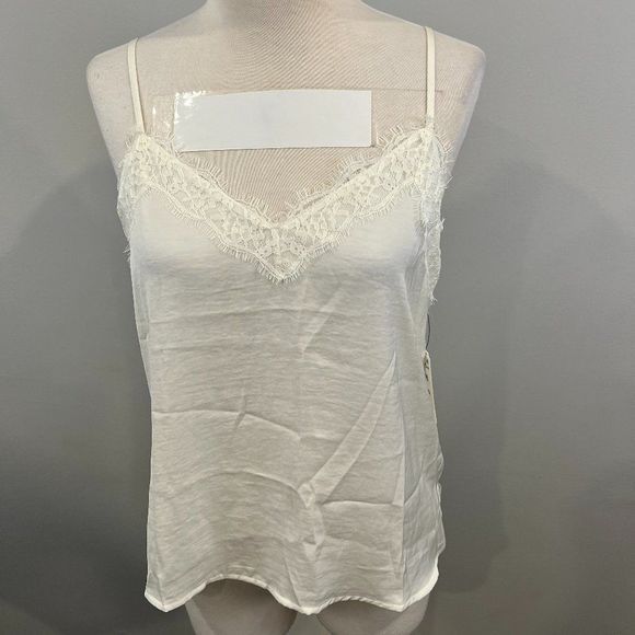 NWT BP Ivory Lace V‎ Neck Camisole (XS) - Picture 2 of 8